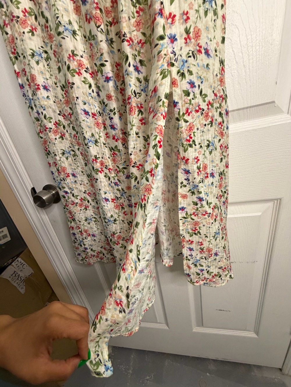 ASTR The Label Wedelia Floral Bustier Midi Dress XL NWT Corset Lace-Up Back - Picture 10 of 16